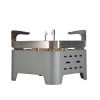 12000W Portable Camping Stove With Cassette Adapter Windproof Outdoor Backpacking Burner with Carrying Case Igniter for Outdoor Hiking Camping Picnic