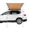 Car Side Awning, Large 6.6' x 8.2' Shade Coverage Vehicle Awning, PU3000mm UV50+ Retractable Car Awning with Waterproof Storage Bag, Height Adjustabl