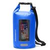 Waterproof Dry Bag 10L/20L/30L; Fishing Bag With Clear Phone Case; Roll Top Lightweight Floating Backpack Dry Sack; Keeps Gear Dry For Kayaking; Camp