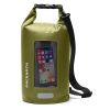 Waterproof Dry Bag 10L/20L/30L; Fishing Bag With Clear Phone Case; Roll Top Lightweight Floating Backpack Dry Sack; Keeps Gear Dry For Kayaking; Camp