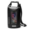 Waterproof Dry Bag 10L/20L/30L; Fishing Bag With Clear Phone Case; Roll Top Lightweight Floating Backpack Dry Sack; Keeps Gear Dry For Kayaking; Camp