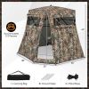 360Ã‚Â° One Way See Through Ground Hunting Blind for Deer and Turkey Hunting