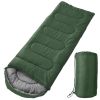 Camping Sleeping Bags for Adults Teens Moisture-Proof Hiking Sleep Bag with Carry Bag 32-50â„‰ for Spring Autumn Winter Seasons